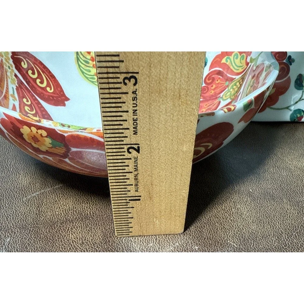 Pair (2) Pier 1 Beatrice Jacobean Soup Cereal Bowls 6.5